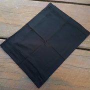 Cotton tube dreadlock headband_black