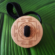 kali yantra symbol buttonloxx dreadlock tie