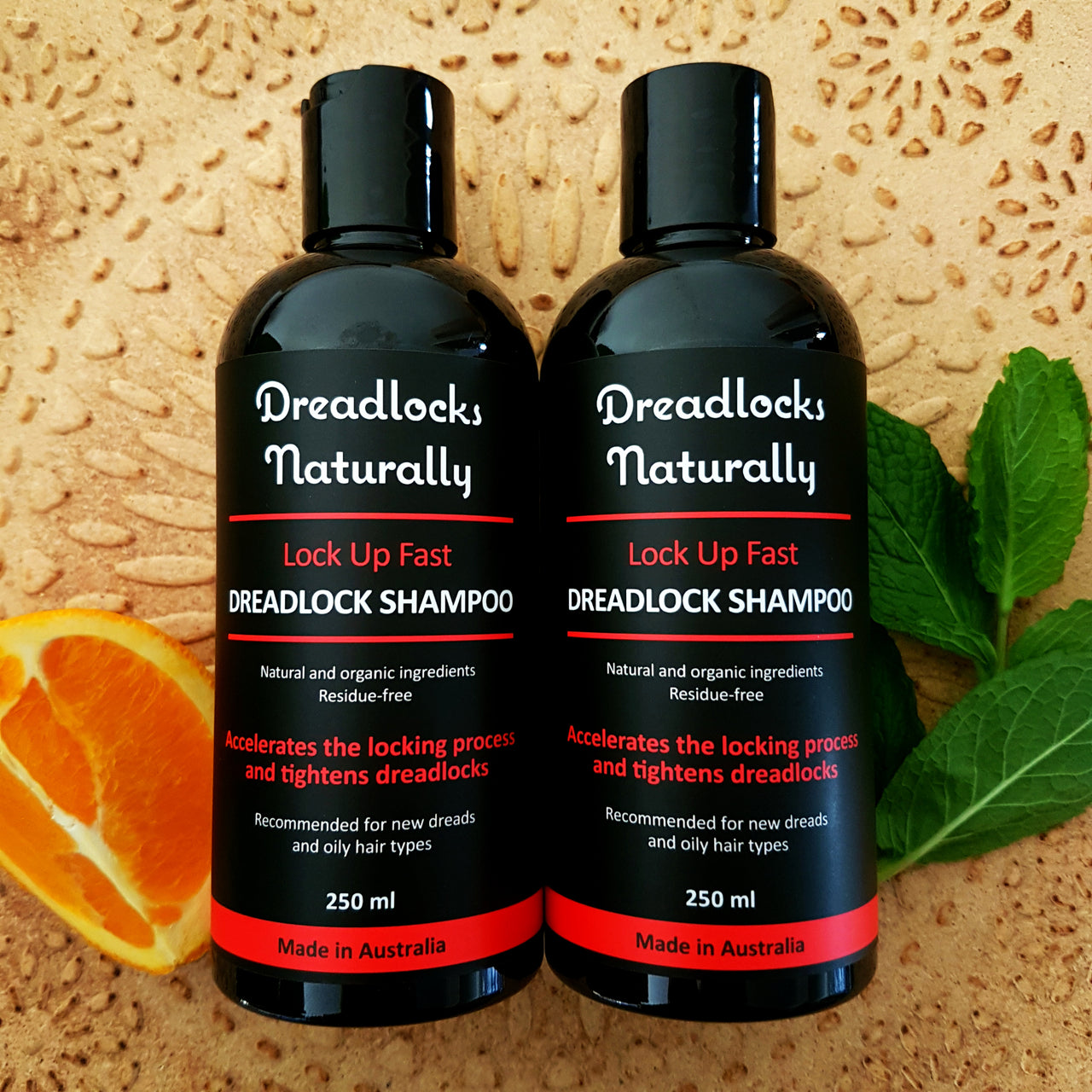 Lock Up Fast organic dreadlock shampoo by Dreadlocks Naturally