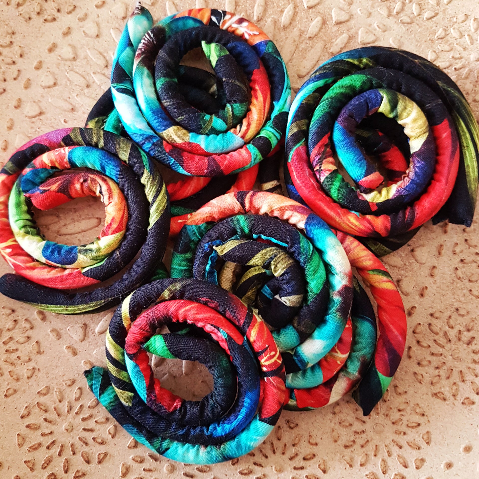 Paradise dreadlock spiralocks