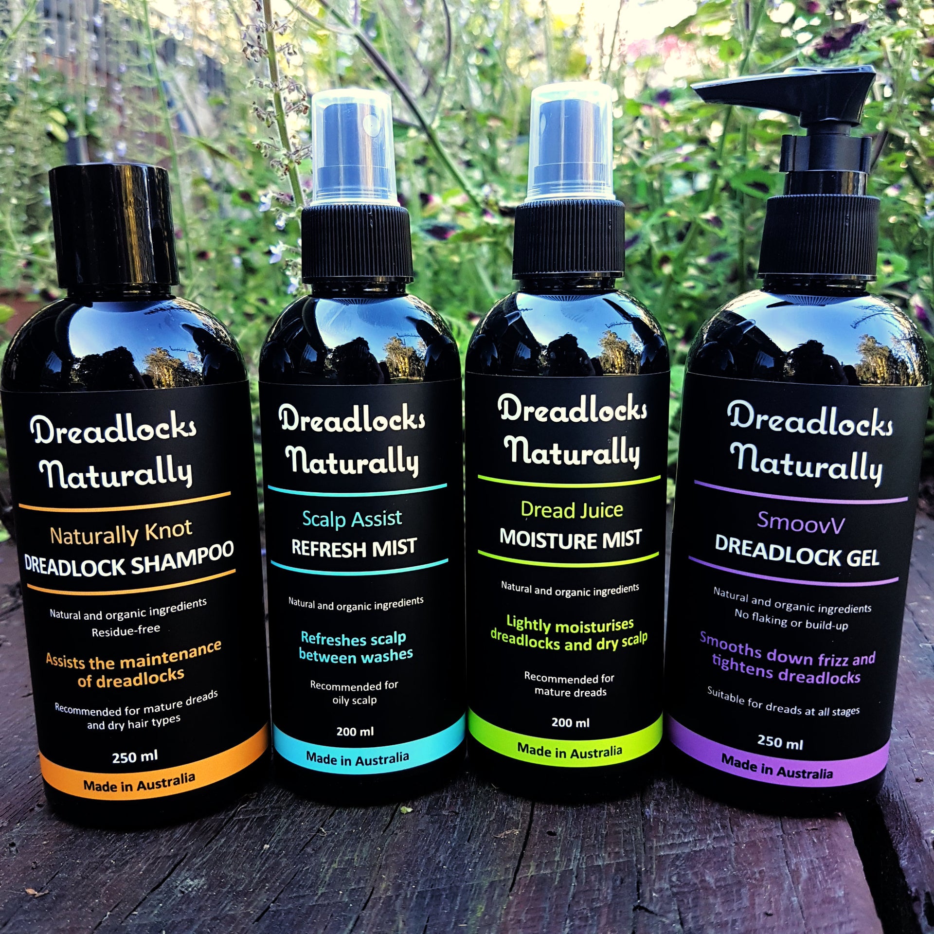 Naturally Knot multi pack organic dread care