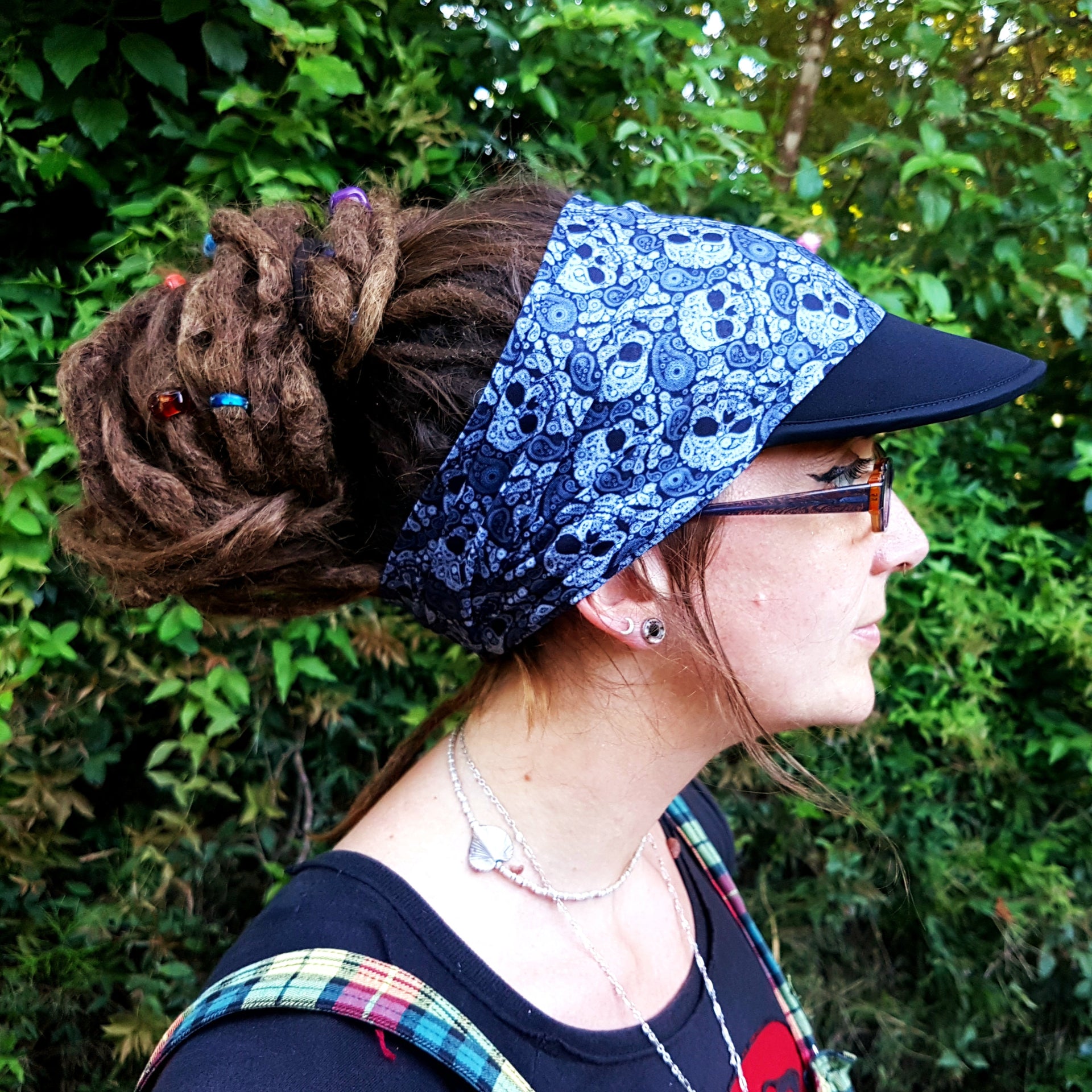 skull headband