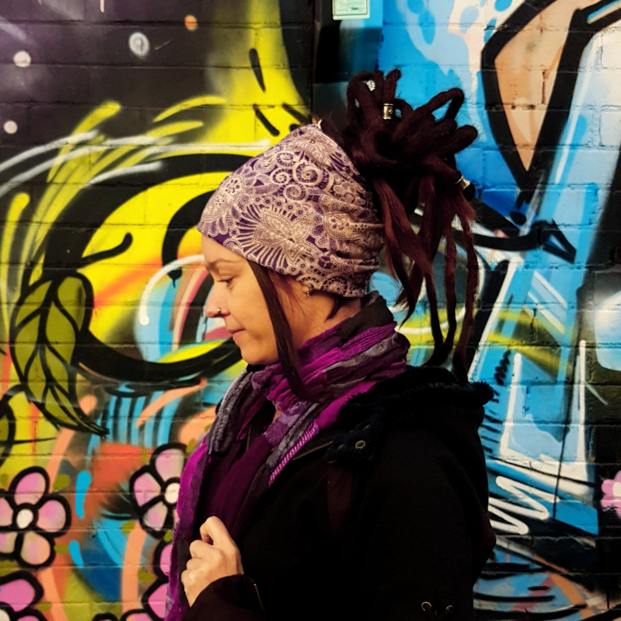 Printed Tube Beanie - 3 Colours
