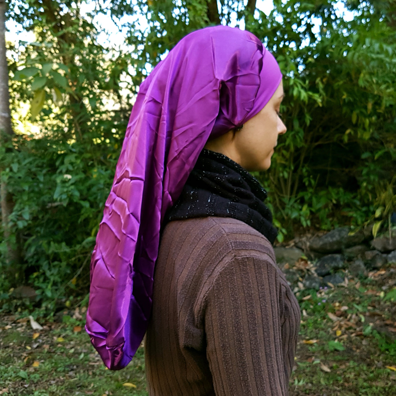Satin Sleeping Bonnet (6 colours)