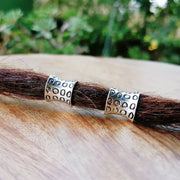 silver dreadlock beads