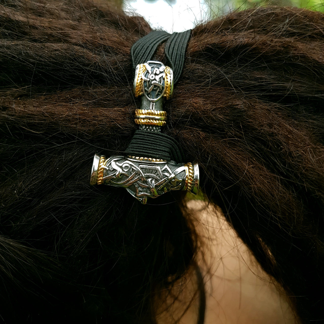 Viking Dread Tie - Hammer