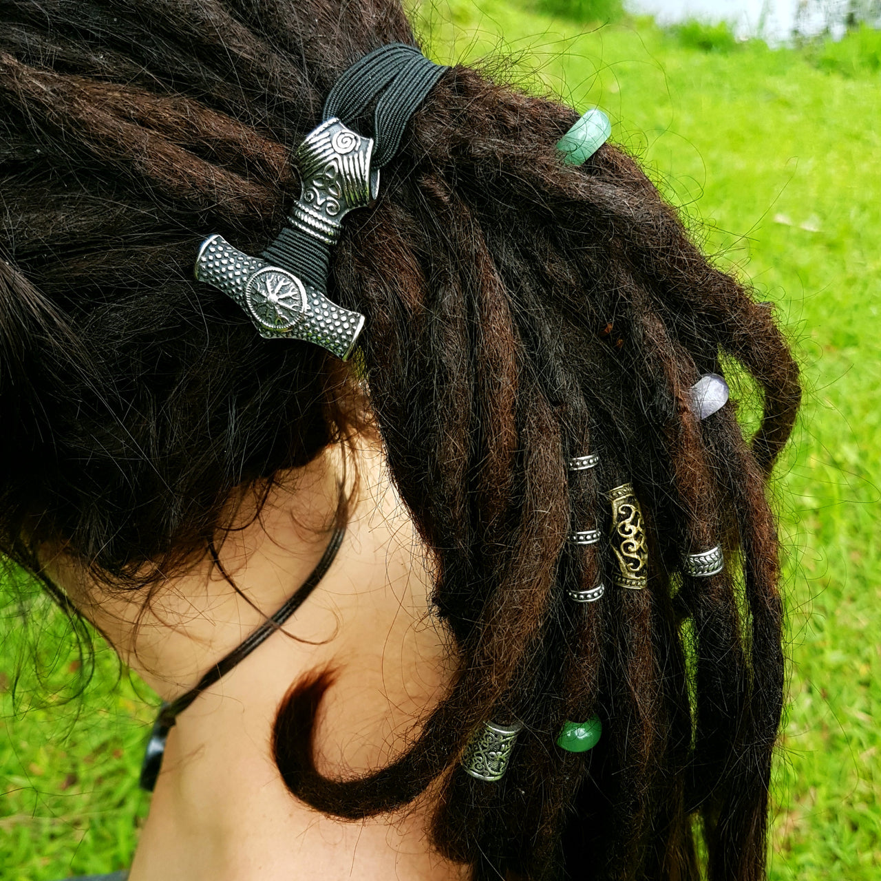Viking Dread Tie - Helm of Awe