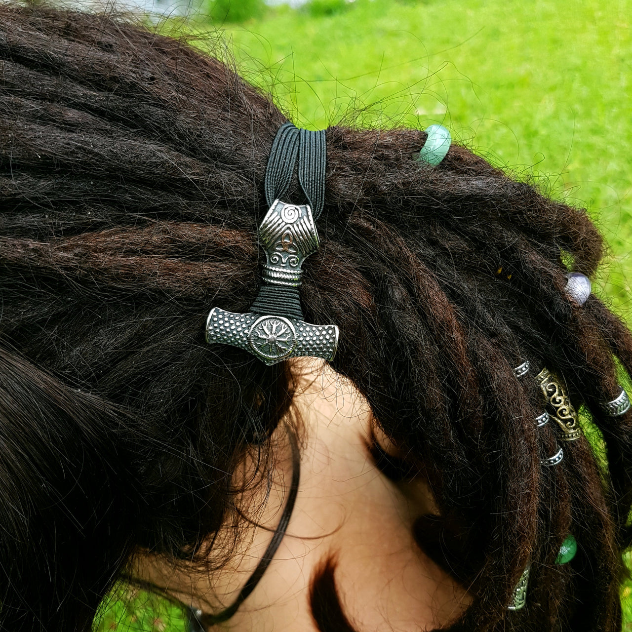 Viking Dread Tie - Helm of Awe