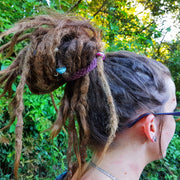 Dread bun tie