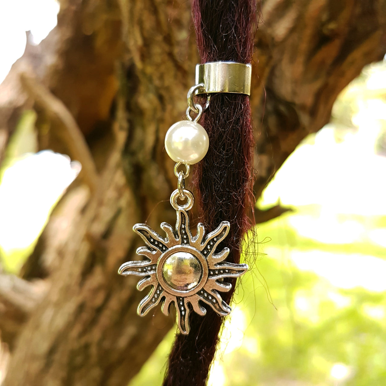 Sun Dangle Dreadlock Cuff