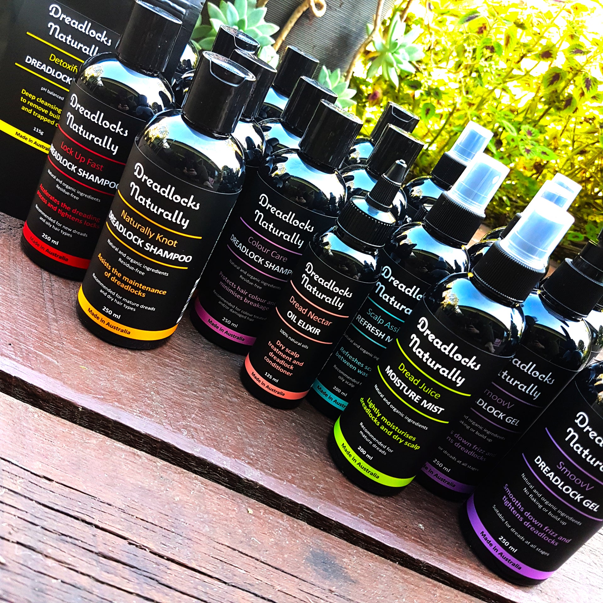 Dreadlocks Naturally organic dread care products aloe vera