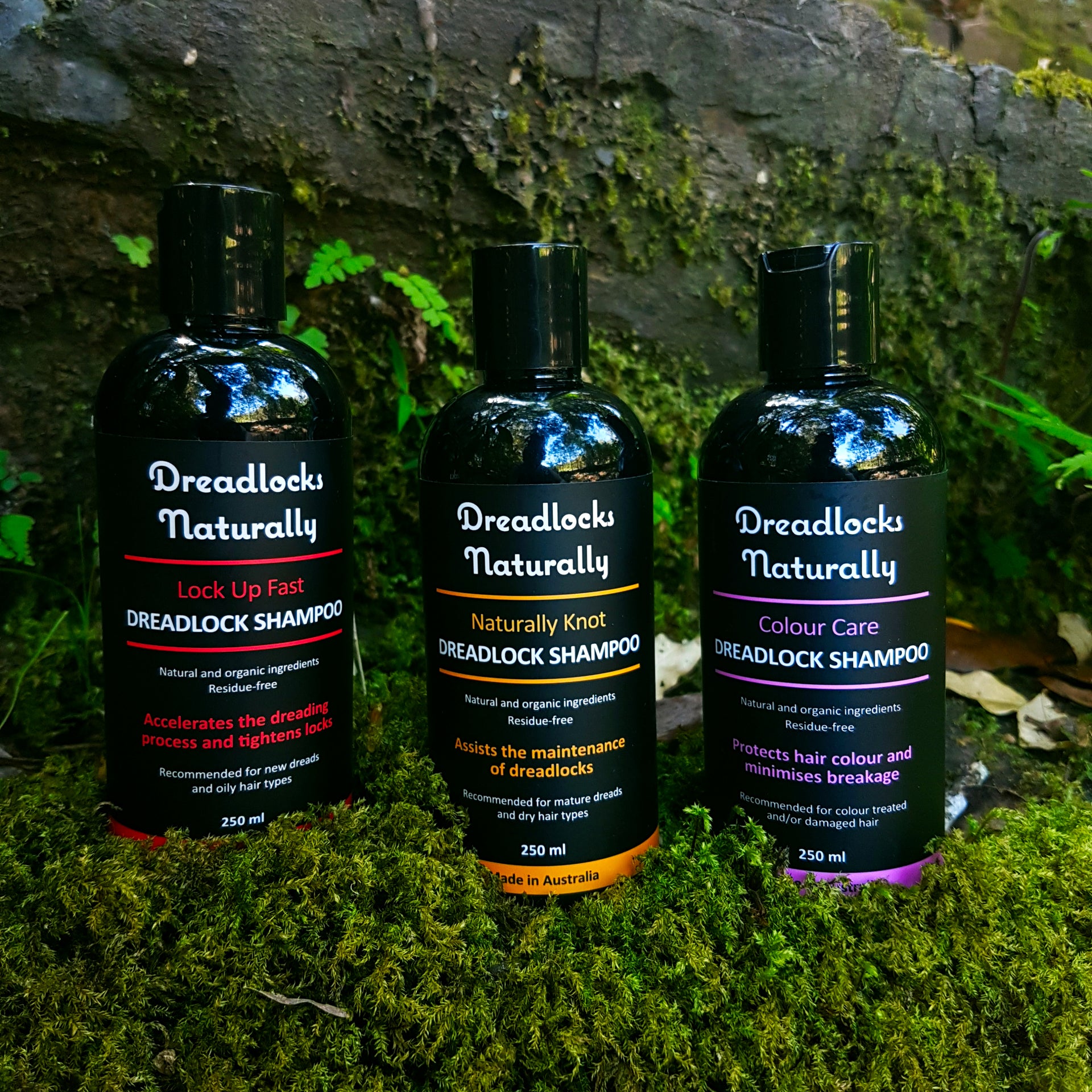 Dreadlock Shampoo natural organic residue free