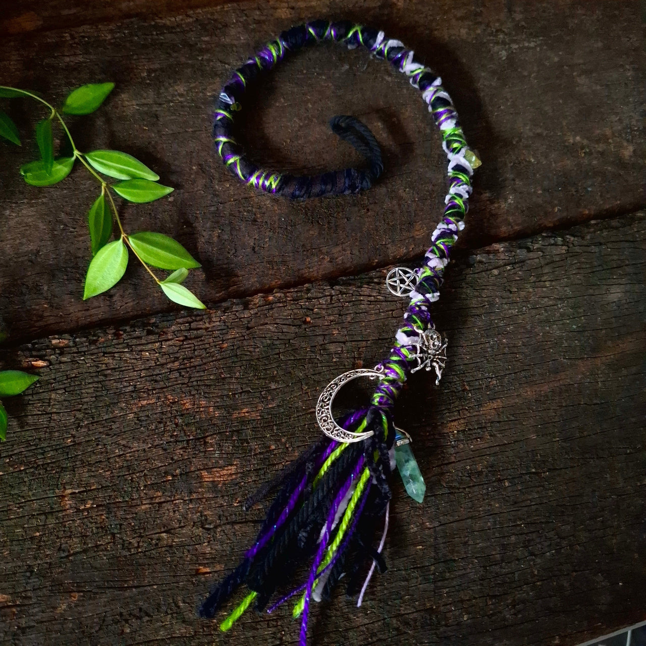 Midnight dreadlock wrap