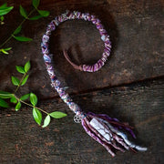 Grape colour dread wrap