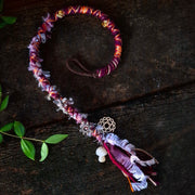 Dreadlock wrap with mushroom