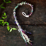 Forest cream dreadlock wrap