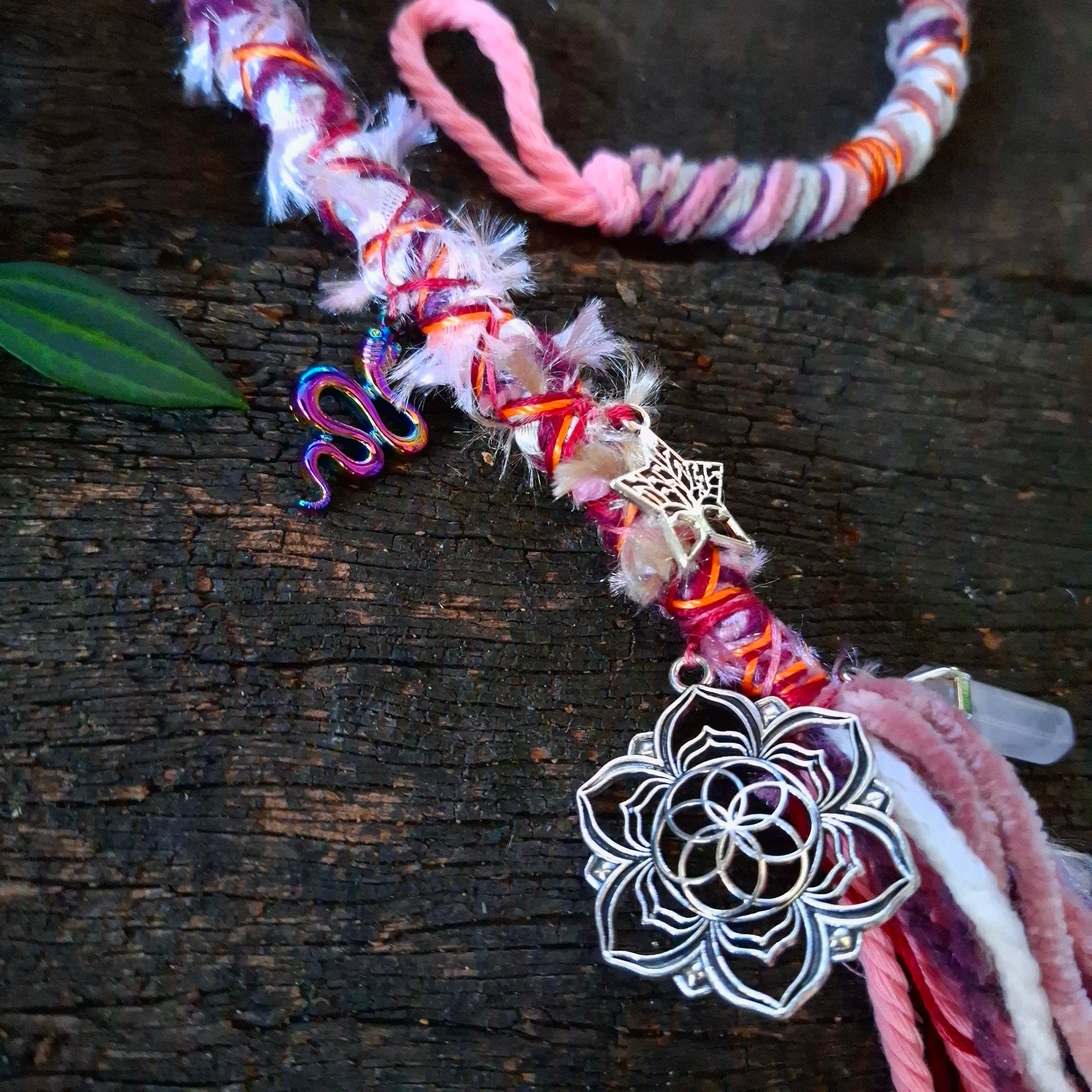 Dread wrap charms