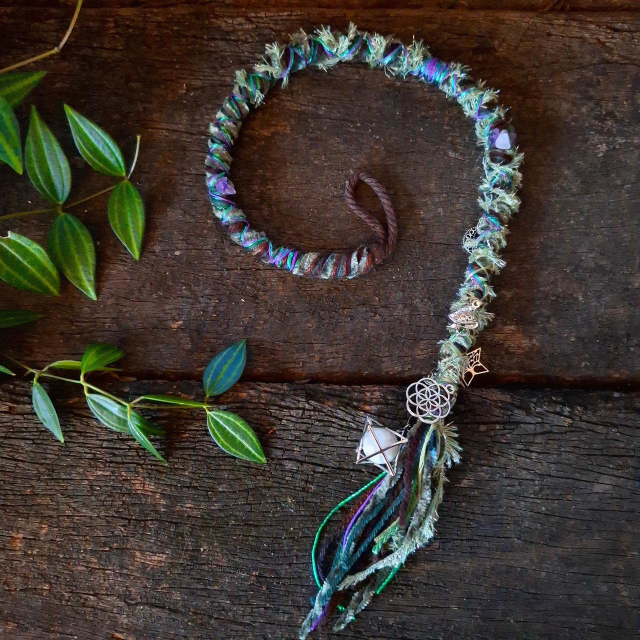 Forest dread wrap