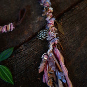 Dread wrap charms and crystals