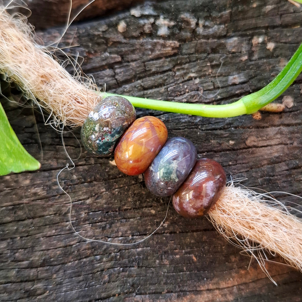 Indian Agate Beads | 6mm hole