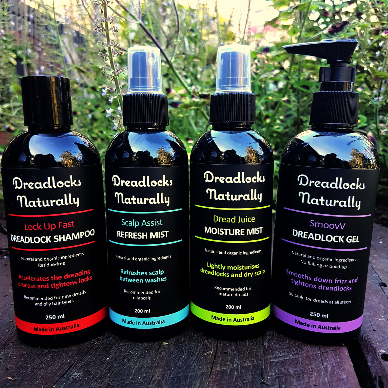 Lock Up Fast natural organic dreadlock products dread care multi pack