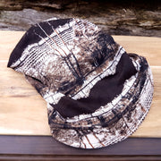 Brown forest beanie hat