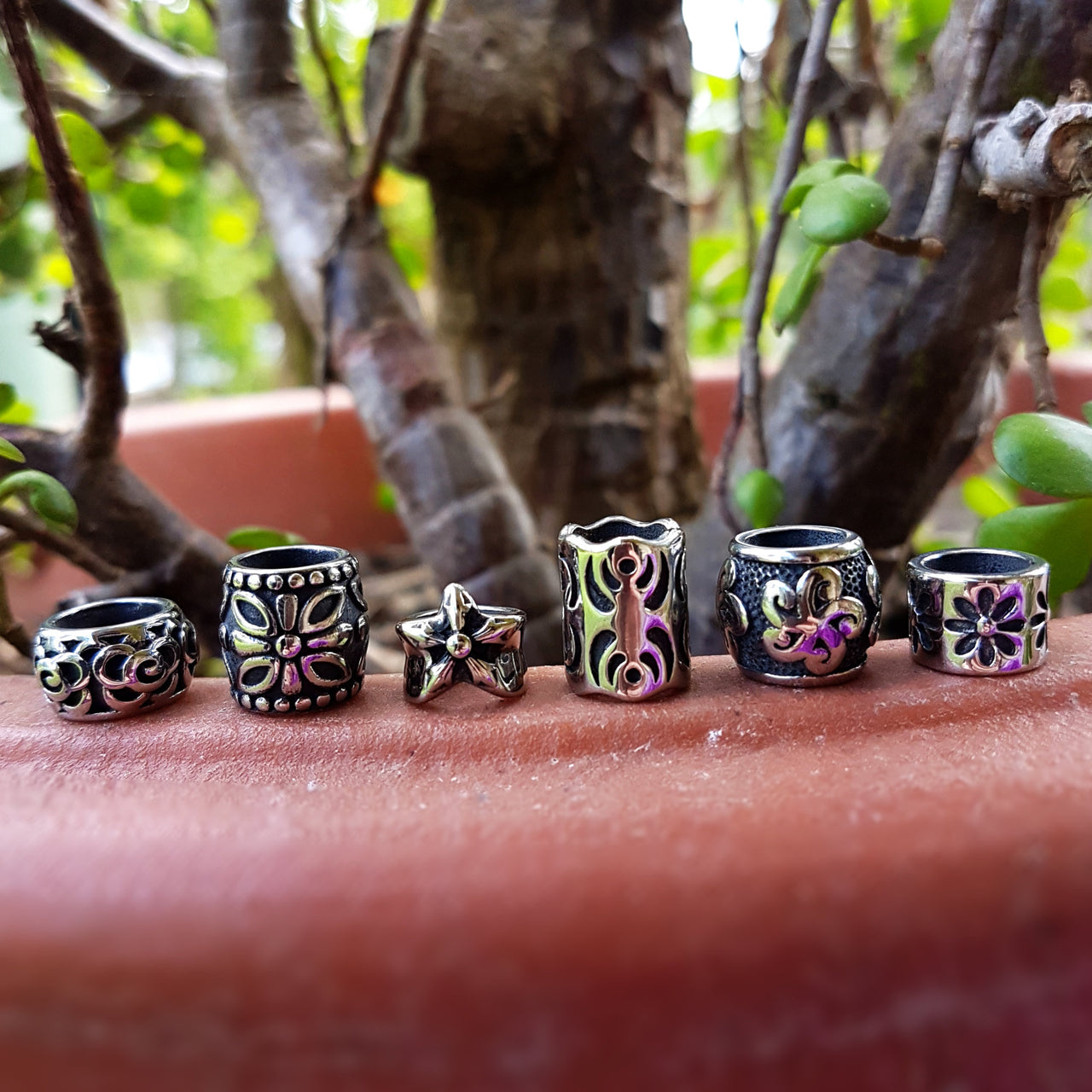 Flower Bead Set | 8mm hole