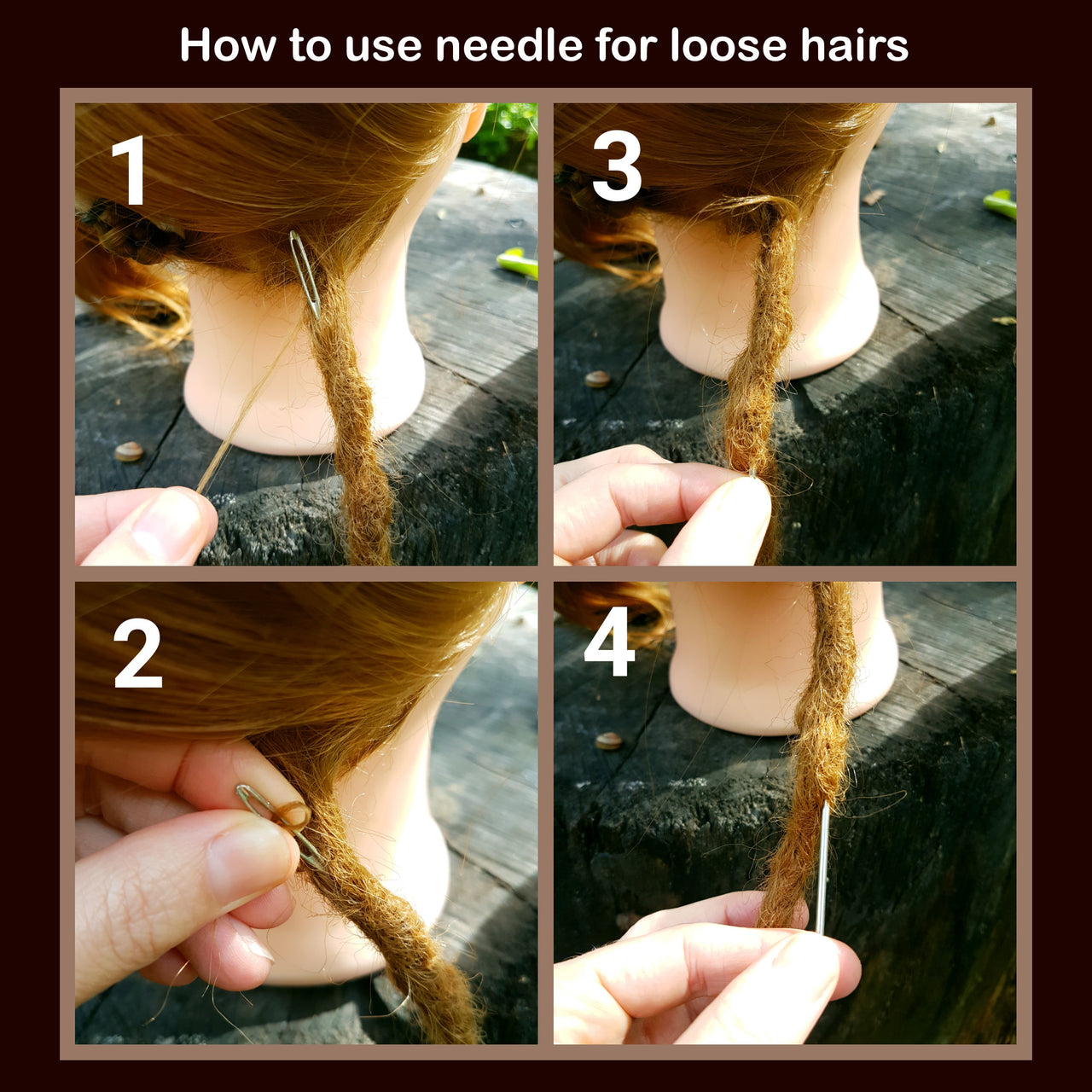 Loose Hair Needles | Set of 3