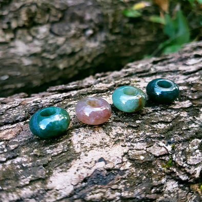 Indian agate beads