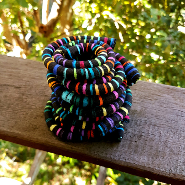 Rainbow Bands Spiralock